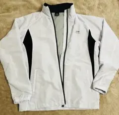 ティゴラ ウィンドブレーカー 白 裏起毛 L