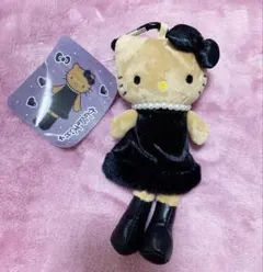 ハローキティ スタイルアップマスコット 黒ドレス 足長キティ 日焼けキティ