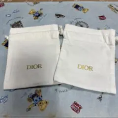ディオール　布製巾着袋