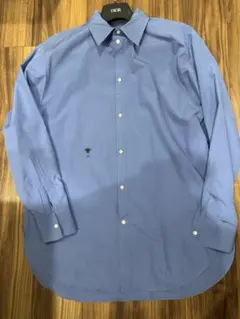 訳あり激安 DIOR シンプルBeeブルーシャツ 訳あり激安 DIOR シンプル