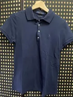 【POLO】GOLF ネイビー ポロシャツ M