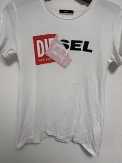 DIESEL Tシャツ ホワイト ロゴプリント XSのサムネイル
