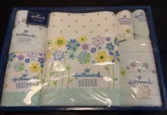 未使用　Hallmark 花柄タオルセット 6枚入り　ホールマーク