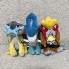 ポケモン エンテイ ライコウ スイクン 三犬 モンコレ 旧 初期 - メルカリ