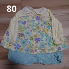 ANNA SUI MINI 花柄セットアップ　80cm