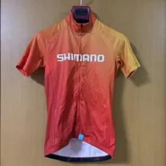 SHIMANO サイクルジャージ 半袖 レッド イエロー メンズ レディースのサムネイル