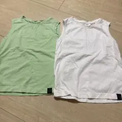 ZARA ノースリーブ タンクトップ 2セットのサムネイル
