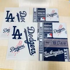 ② MLB ロサンゼルスドジャース A4 クリアファイル 2種 合計4枚