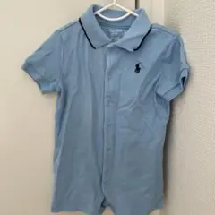 Ralph Lauren ライトブルー ロンパース 9M