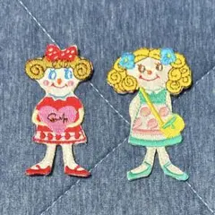 カーリーコレクション　ワッペン　アップリケ
