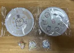 ちいかわ くら寿司　寿司皿2枚とおまけ付き