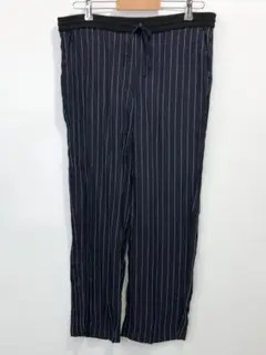 ストライプパンツ ワイドパンツ