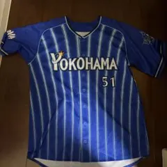 横浜ベイスターズ ユニフォーム 51 宮崎 L