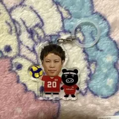 バレーボール日本代表の山本選手のキーホルダー