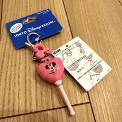 【新品タグ付き】手持ちバルーンホルダー ミニーマウス　ディズニーランド