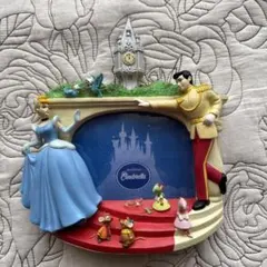 ディズニーランド　シンデレラ写真たて　フォトフレーム　レトロ