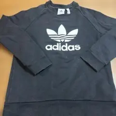 adidas トレフォイルロゴ トレーナー ブラックのサムネイル