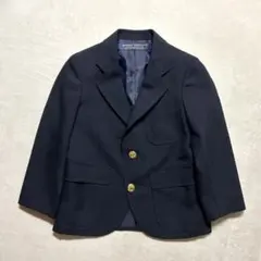 美品 ブルックスブラザーズ 紺ブレ 金ボタン 110㎝ キッズ ジャケット 入学