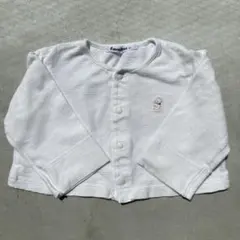 familiar 80 ホワイト　カーディガン