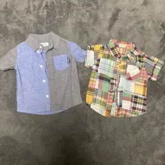 ベビー服 シャツ2点セット 80