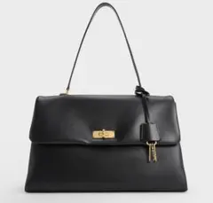 新品】Kerry ケリー ターンロック ダブルハンドルトラペーズトート