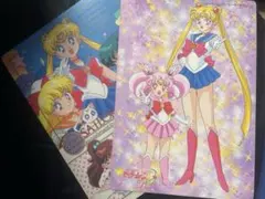 セーラームーン　下敷き　ジャンボカード