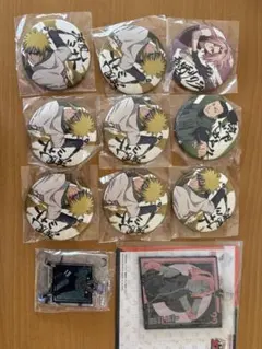 ナルト 缶バッジ　アクリルキーホルダー　ラバーストラップ　まとめ売り