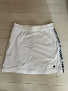 le coq sportif ゴルフ スカート ホワイト 9号 美品のサムネイル