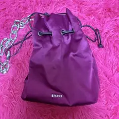 EVRIS サテンチェーンミニバッグ　ハンドバッグのサムネイル