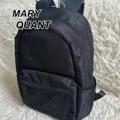 美品 MARY QUANT ライトラインデイジー リュック バックパック
