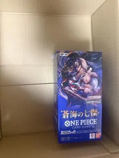 ONE PIECEカードゲーム 蒼海の七傑 OP-14 未開封BOX テープ付き - メルカリ