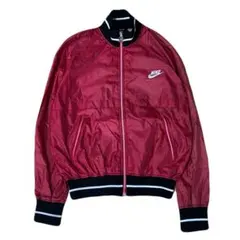 90s NIKE（ナイキ）ナイロンジャケット/S/レッド