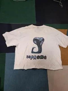 Supreme コブラ グラフィック Tシャツ ホワイト