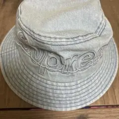Supreme Outline Crusher デニム M/L ハット Supreme 2023SS】Week11オンライン購入品が最高すぎた