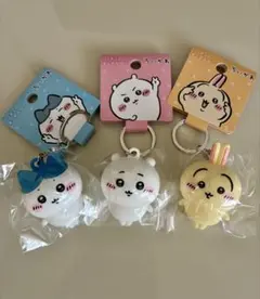 【新品】ちいかわ フィギュアキーホルダー セット(ちいかわ、ハチワレ、うさぎ)