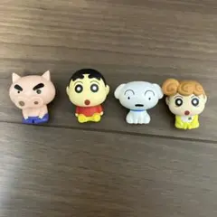 クレヨンしんちゃん　プチっとすわりマス　ミニフィギュア　セット