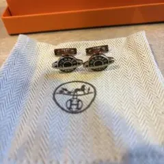 HERMES エルメス カフス カフリンクス 宇宙 惑星 レア美品のサムネイル