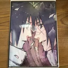 NARUTO ミニクリアファイル うちはイタチ サスケ