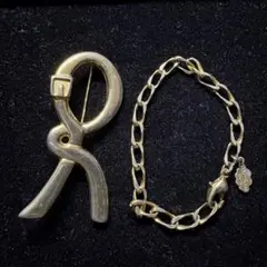 courregesブレスレット　クレージュ　ロベルタディカメリーノ ブローチ