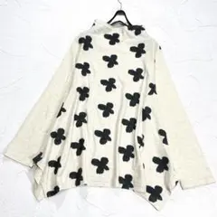 慈雨 長袖グレー系チュニック シャツ L センソユニコ - メルカリ