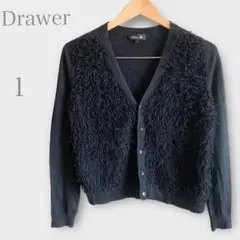 黒 カーディガン