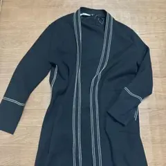 ZARA ニット ロングカーディガン 黒
