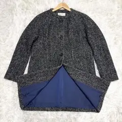 ボールジィ　トゥモローランド コート ノーカラーコート　ミドル丈　ノーカラー