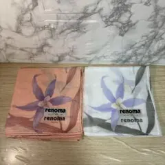 renoma ハンカチ 2枚セット 花柄