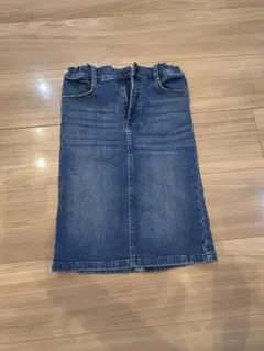 GU キッズ　デニムスカート130cm