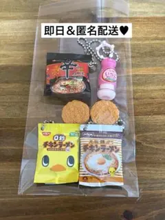 麺類ガチャガチャセット ミニチュア