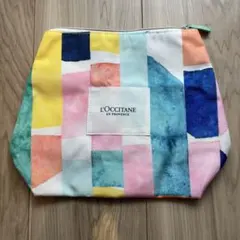 L'OCCITANE ロクシタン カラフルポーチ 幾何学模様