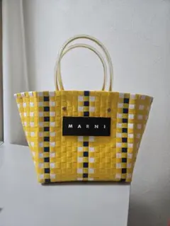 ほ*中様 新品❤️MARNI カゴバッグ ピンク カラフル ／03 - メルカリ