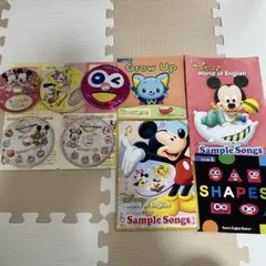 ディズニー・サンリオ 英語教材 サンプルCD・DVDセット