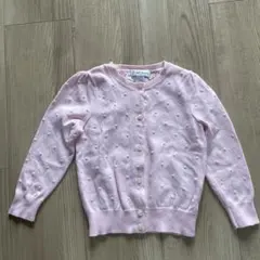 Ralph Lauren ピンク ドットカーディガン 24M